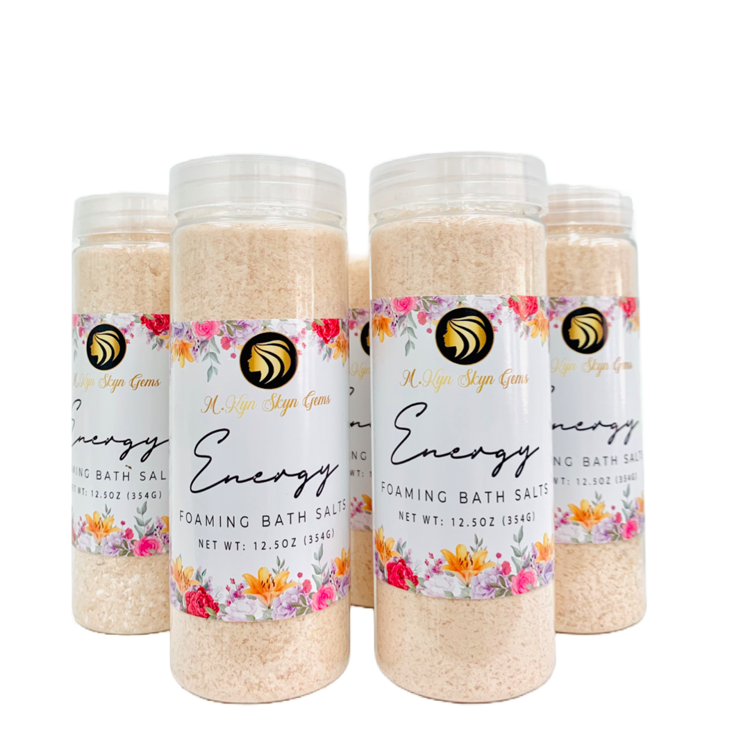 Energy Foaming Bath Salts